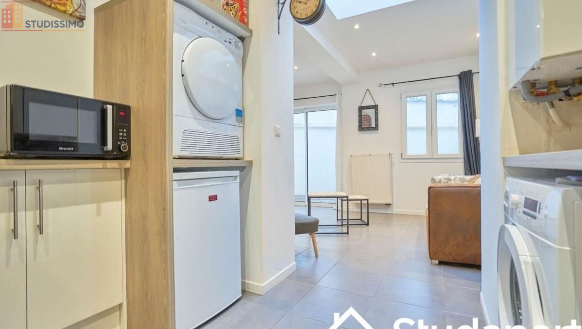 Studio meublé 11m² Lille 59160 - Meublé, DPE A - Photo 2