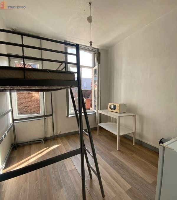 Studio meublé 12m² Lille 59800 - Proche métro, lumineux - Photo 4