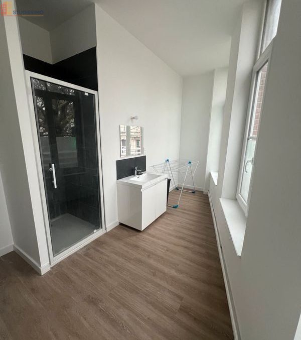 Studio meublé 30m² Lille Moulins - Meublé, lumineux - Photo 1
