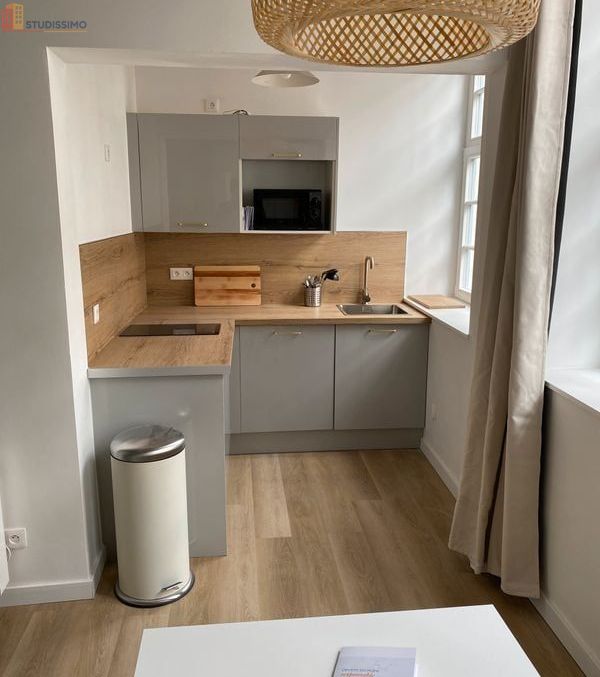 Studio meublé 26m² Lille Vieux-Lille - Charmant, lumineux - Photo 4