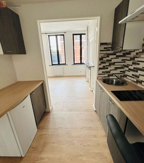 Studio 24m² Lille 59000 - Lumineux, proche commodités - Photo 5