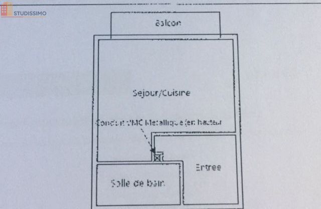 Studio meublé 23m² Loos 59120 - Proche CHR, lumineux - Photo 8