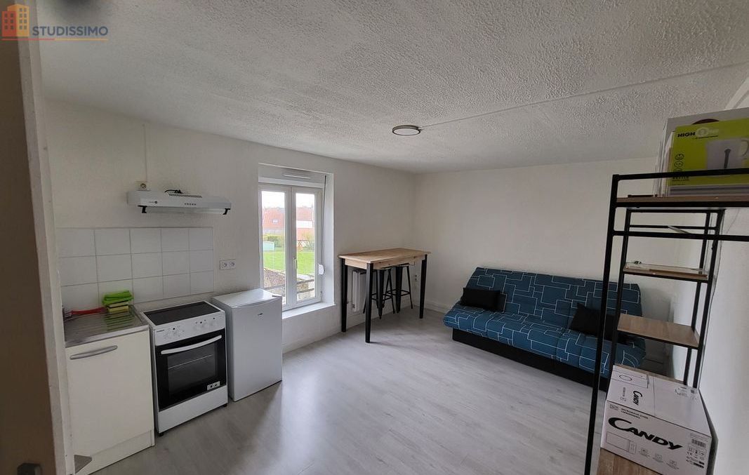 Studio 21m² Feignies - Meublé, équipé TV et lave-linge - Photo 5