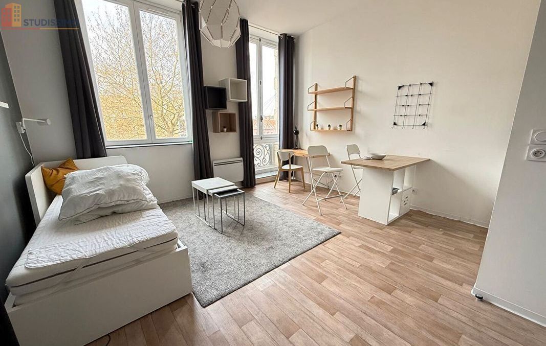 Studio meublé 24m² Roubaix 59100 - Meublé, DPE C - Photo 18