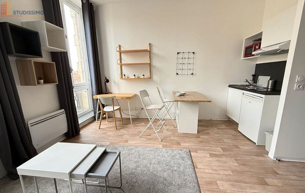 Studio meublé 24m² Roubaix 59100 - Meublé, DPE C - Photo 17