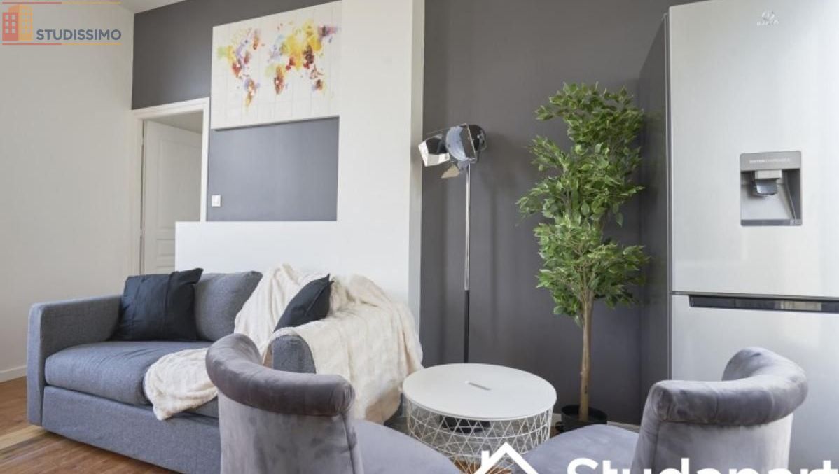Studio meublé 10m² Lille 59000 - Meublé, DPE A - Photo 2