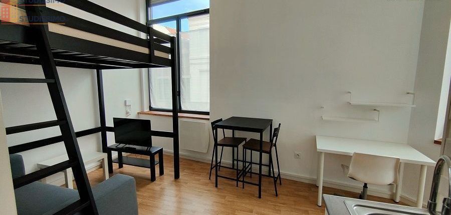Studio meublé 23m² Tourcoing - Proche centre, logement étudiant - Photo 7