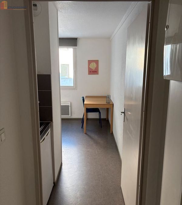 Studio meublé 19m² Lille 59800 - Meublé, lumineux - Photo 2