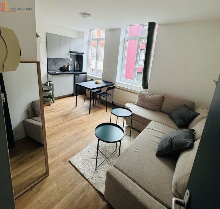 Studio meublé 17m² Lille 59800 - Très calme, 1er étage - Photo 7
