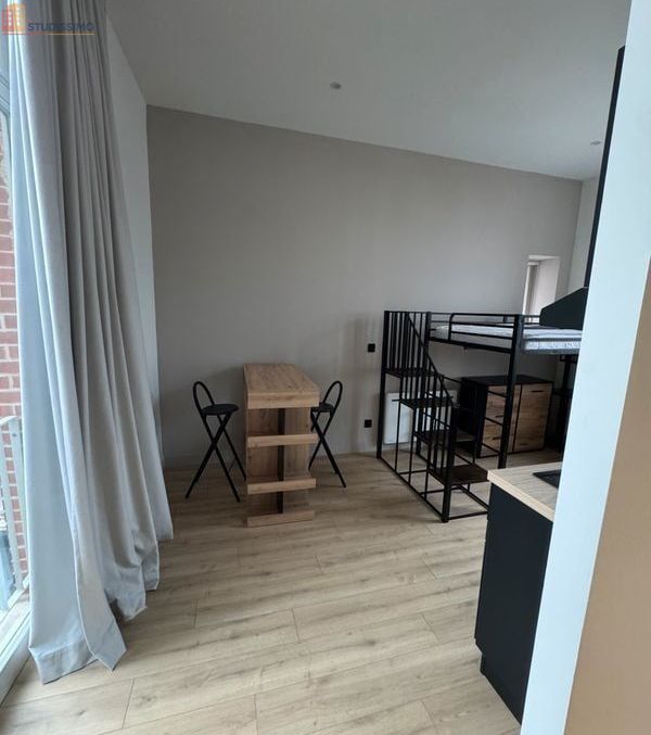Studio 21m² Tourcoing - Lumineux, proche commerces - Photo 1