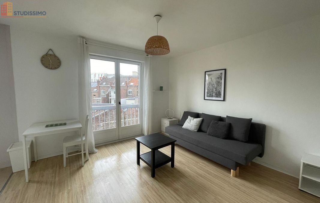Studio 25m² Lille 59800 - Lumineux, meublé - Photo 12