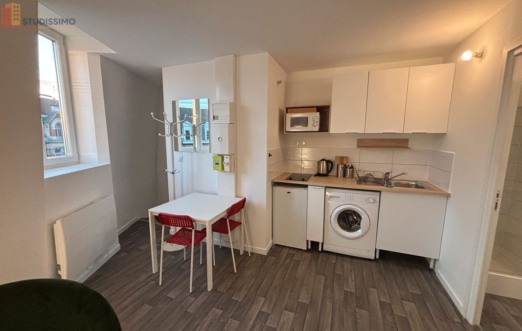 Studio meublé 20m² Lambersart - Meublé, proche métro - Photo 18