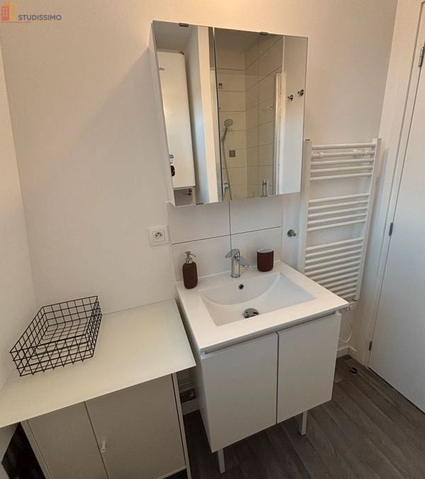 Studio meublé 20m² Lambersart - Meublé, proche métro - Photo 7