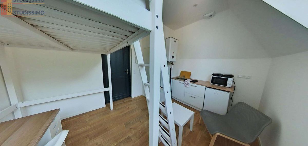 Studio meublé 15m² Roubaix 59100 - DPE C, lumineux - Photo 1