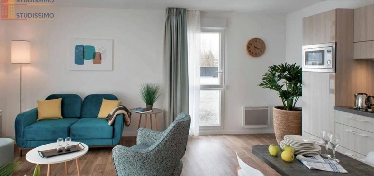 Studio meublé 46m² Valenciennes - Lumineux, spacieux - Photo 12