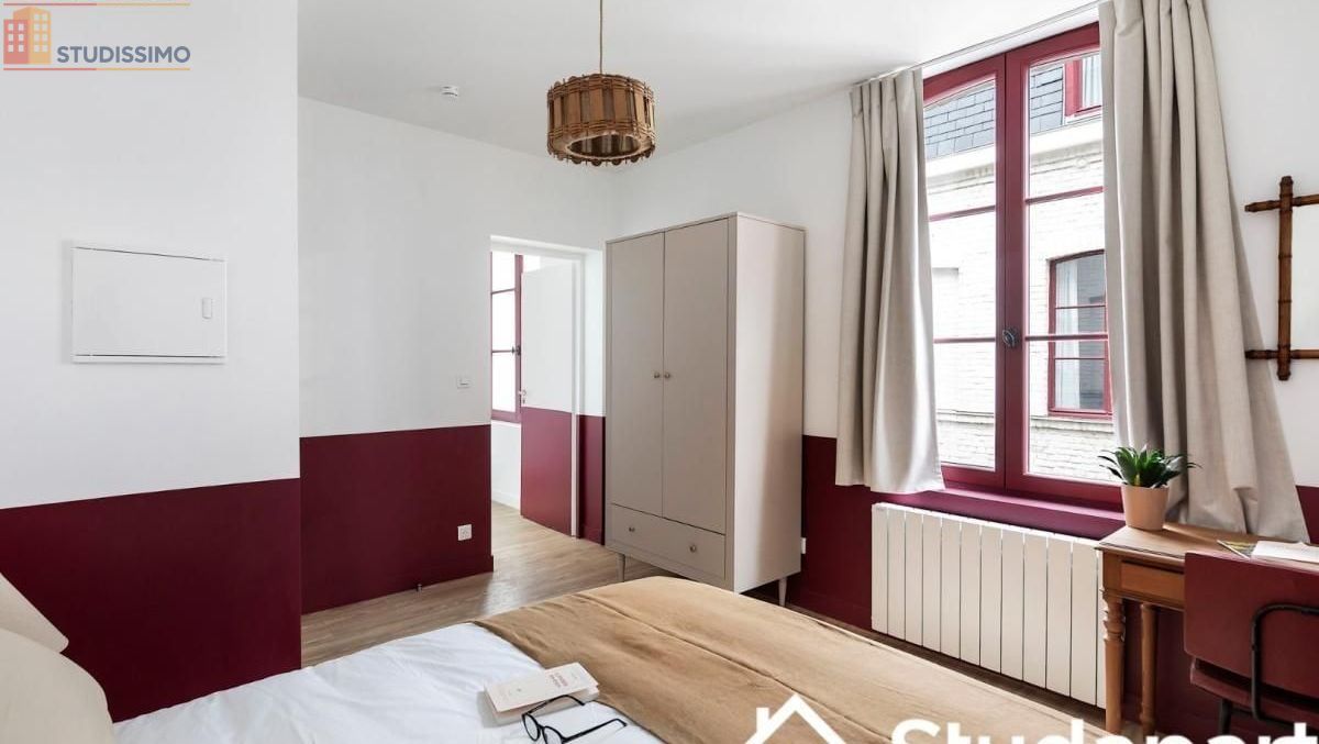 Studio meublé 17m² Lille 59000 - Calme, lumineux - Photo 3