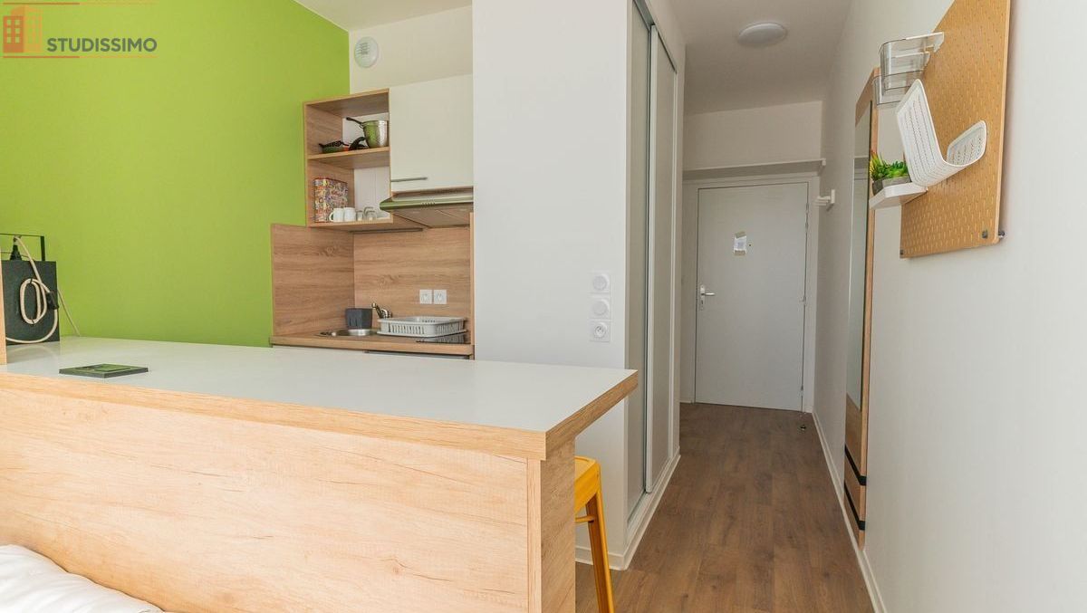 Studio 17m² Loos - Meublé, résidence étudiante - Photo 3