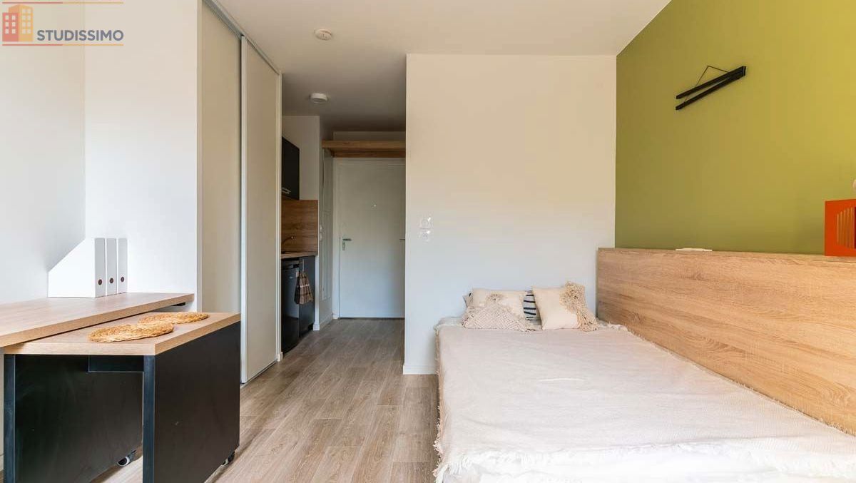 Studio meublé 19m² Villeneuve-d'Ascq - Résidence étudiante - Photo 11