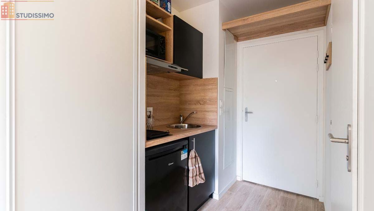 Studio meublé 19m² Villeneuve-d'Ascq - Résidence étudiante - Photo 7