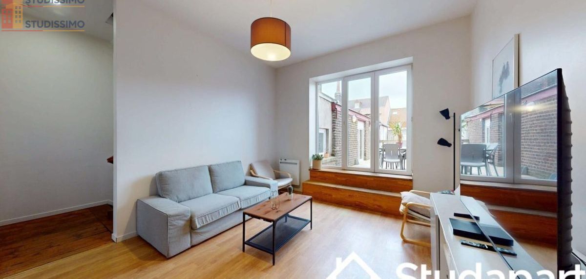 Studio meublé 12m² Lille 59000 - Calme, lumineux - Photo 8