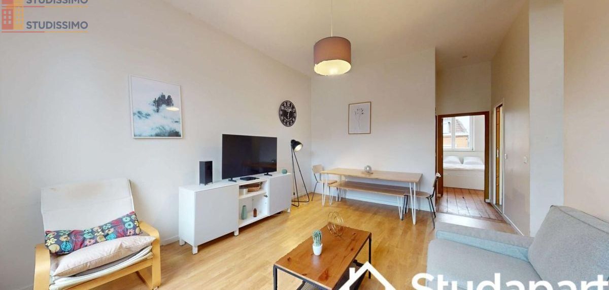 Studio meublé 12m² Lille 59000 - Calme, lumineux - Photo 7