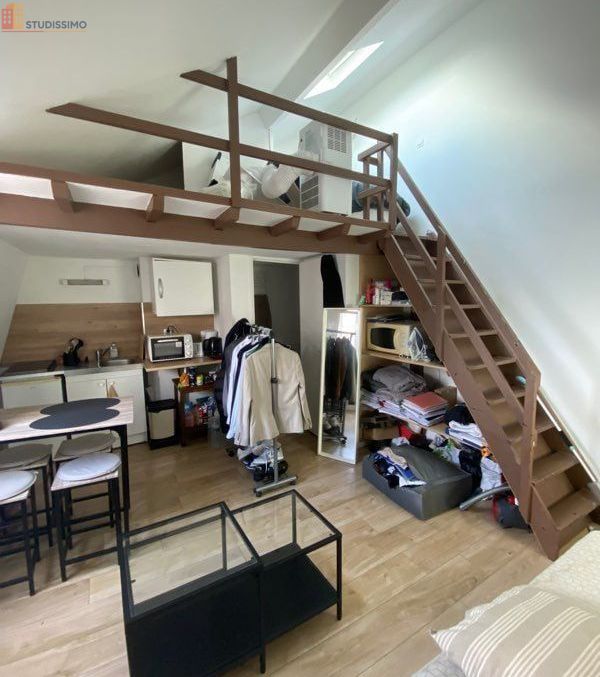 Studio 19m² Lille 59800 - Mezzanine, lumineux - Photo 12