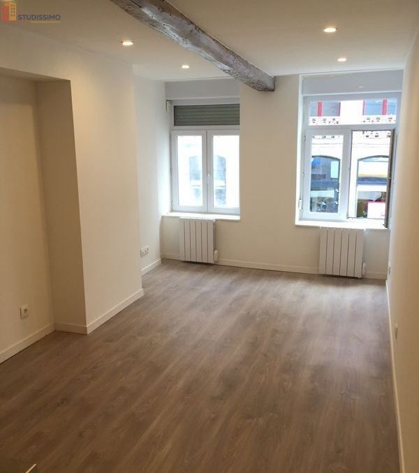 Studio 25m² Tourcoing centre - Proche commerces, lumineux - Photo 3