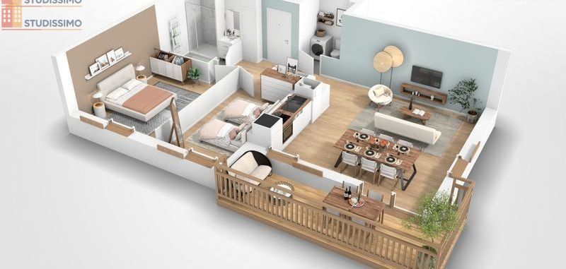 Studio 26m² Ax-les-Thermes - Proche thermes - Photo 3