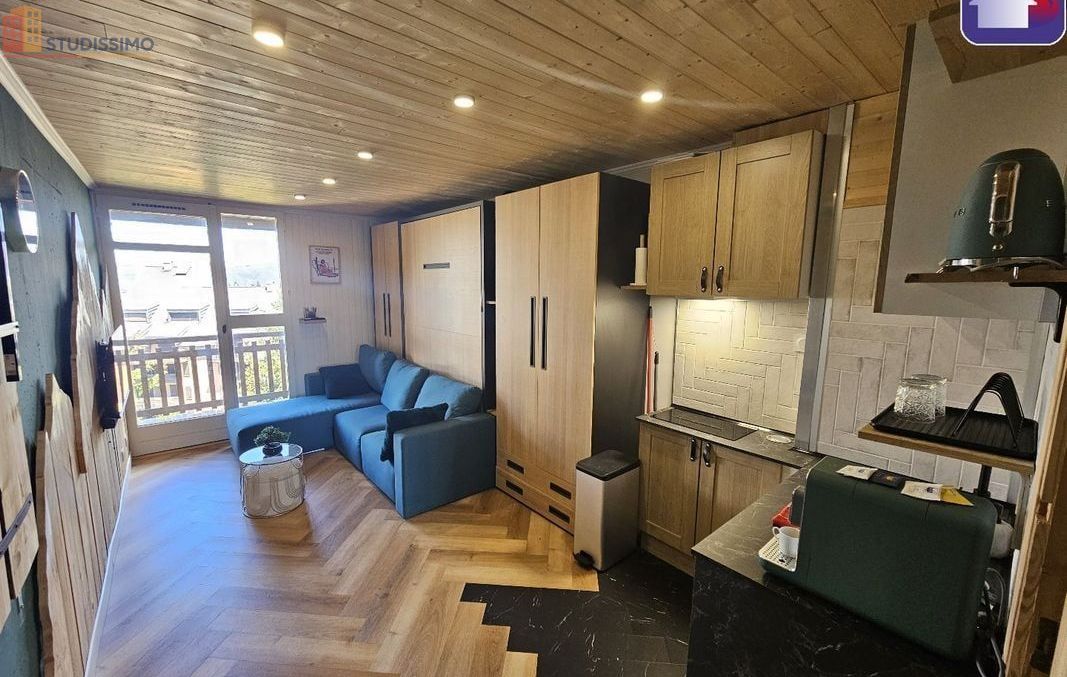 Studio 20m² Ax-les-Thermes - Étage élevé - Photo 2