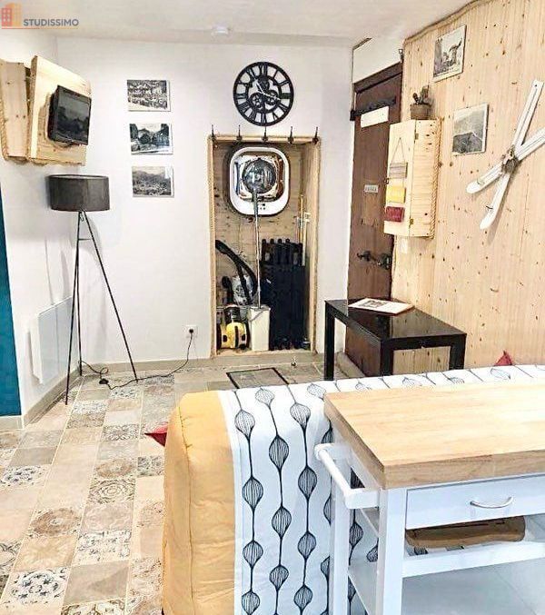 Studio 18m² Ax-les-Thermes - Centre, DPE D - Photo 1