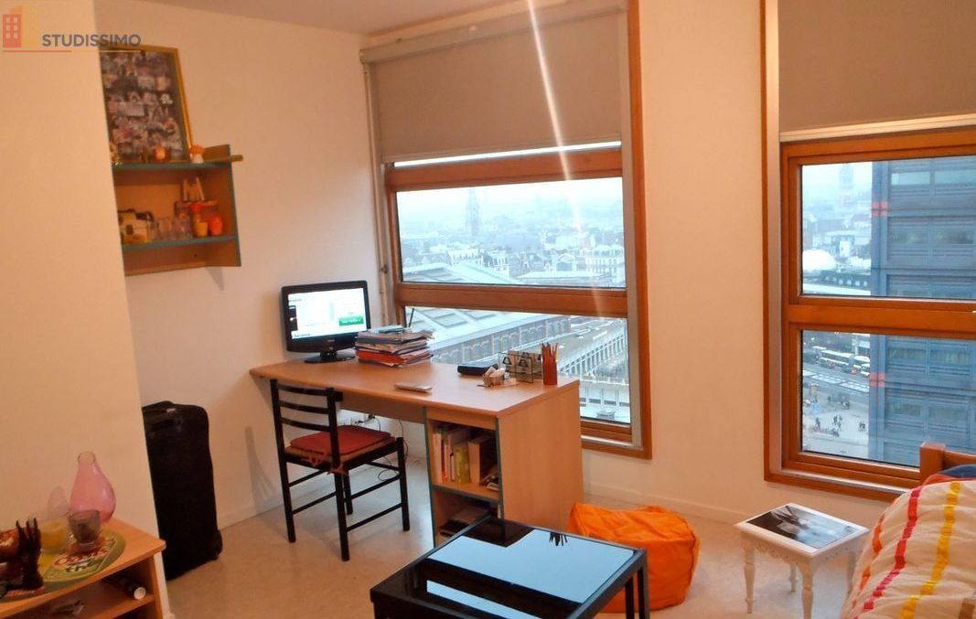 Studio 22m² Lille 59800 - Meublé, étage élevé - Photo 8