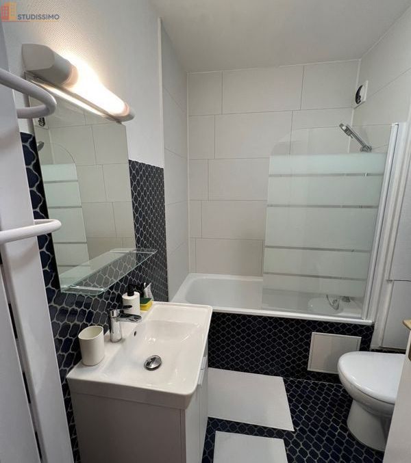 Studio meublé 30m² Cambrai centre-ville - Décoré, lumineux - Photo 1