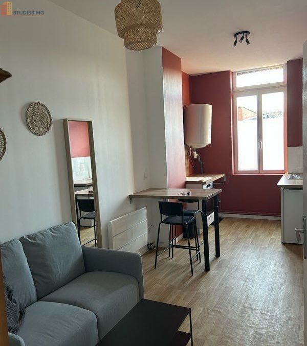 Studio meublé 27m² Roubaix - Coup de cœur - Photo 2