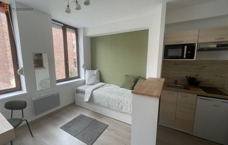 Studio meublé 13m² Lille centre - Rénové, meublé - Photo 2