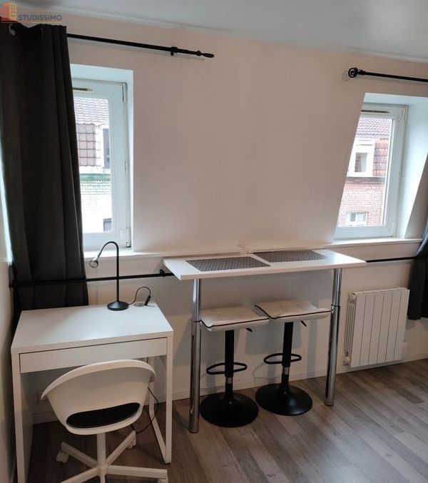 Studio meublé 20m² Lille 59800 - Proche métro, meublé - Photo 9