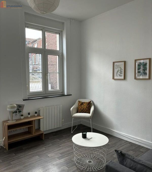 Studio 22m² Lille Wazemmes - Meublé, lumineux - Photo 1