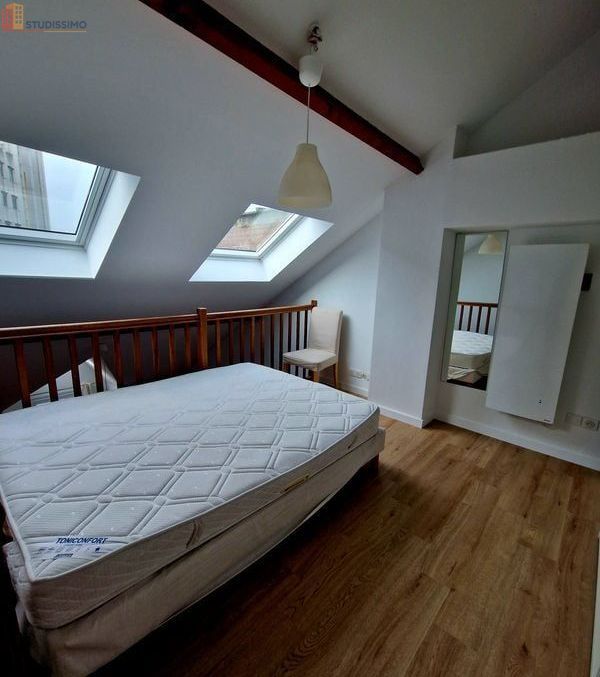 Studio 40m² Lille centre - Lumineux, mezzanine - Photo 6