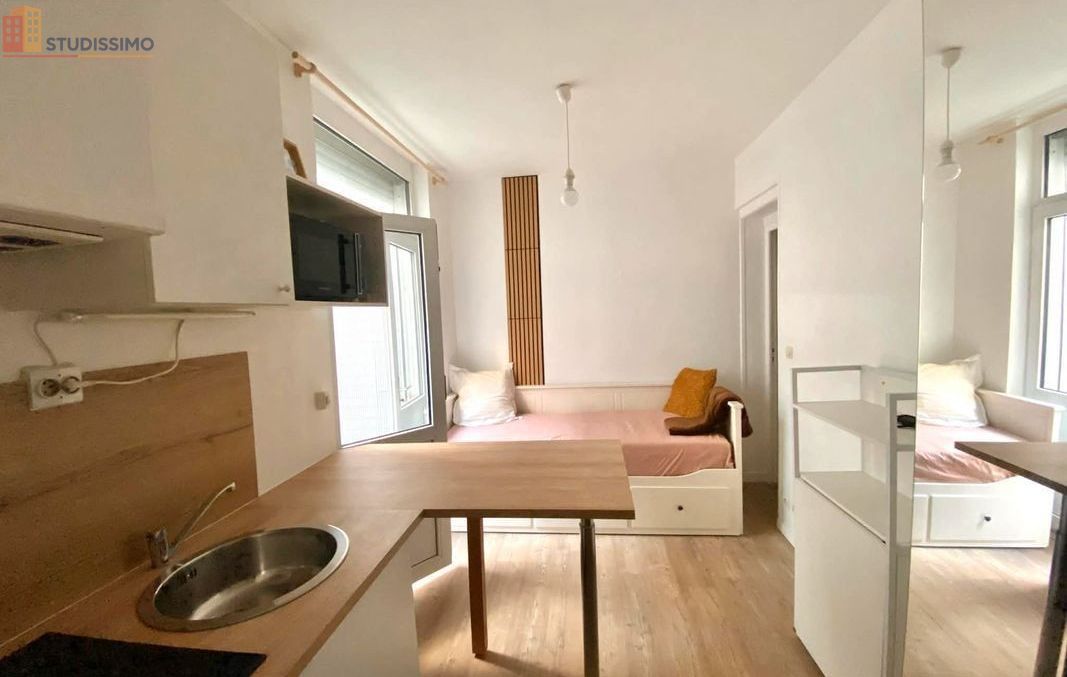 Studio meublé 13m² Lille 59800 - Cosy, terrasse extérieure - Photo 5