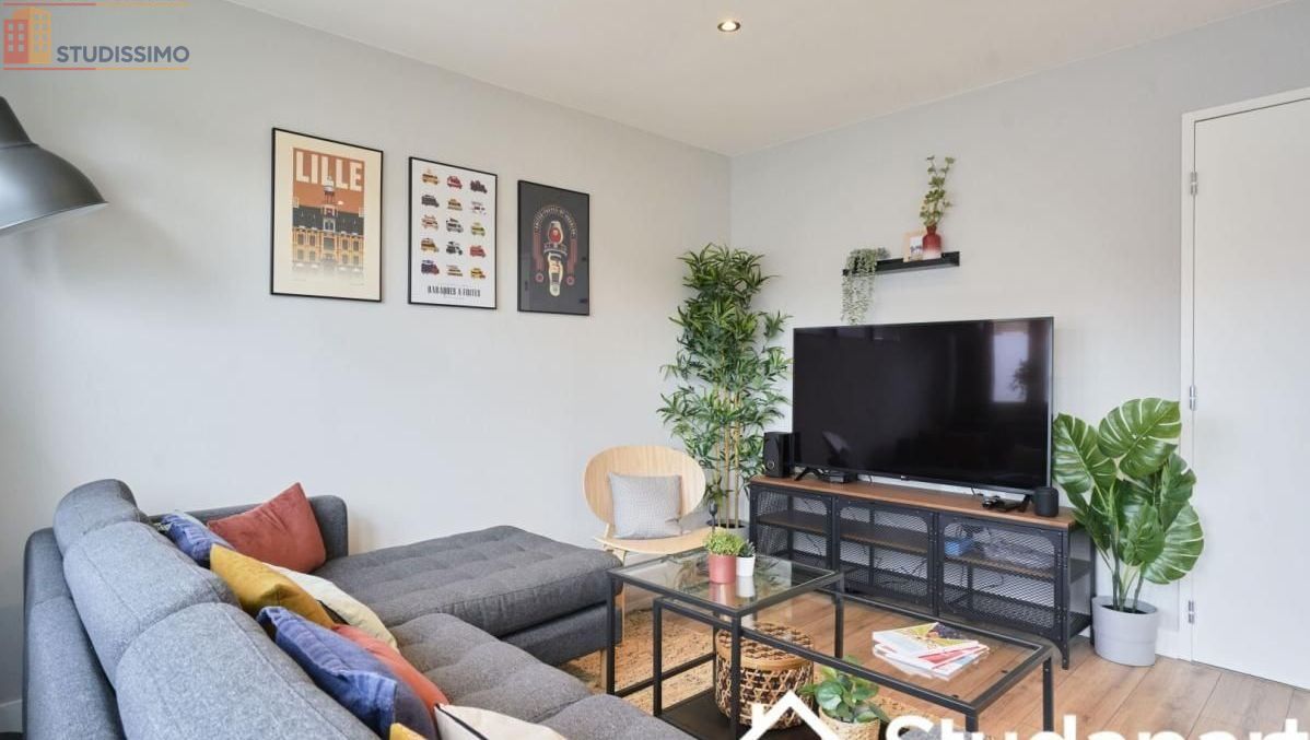 Studio meublé 9m² La Madeleine 59110 - Meublé, DPE A - Photo 2