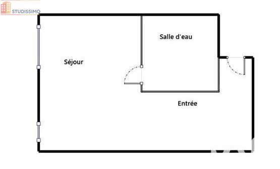 Studio 31m² Troyes - DPE C - Photo 1