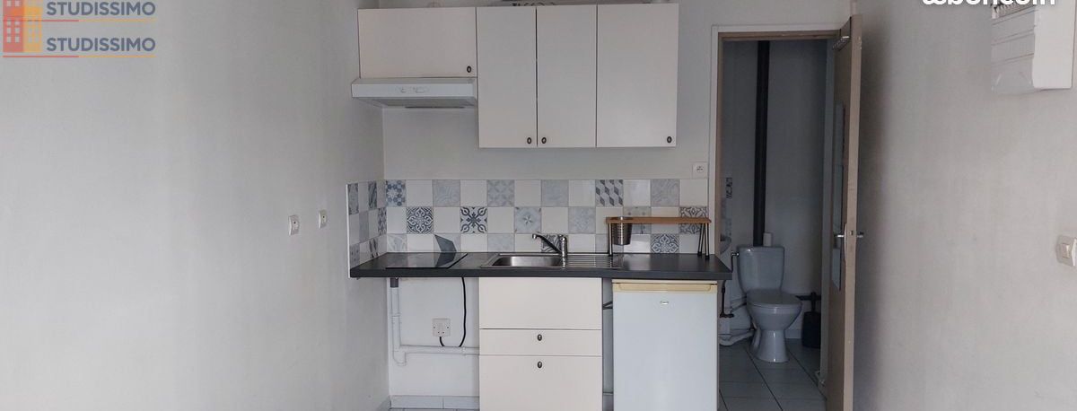 Studio 21m² Lille 59800 - Étage élevé, lumineux - Photo 1