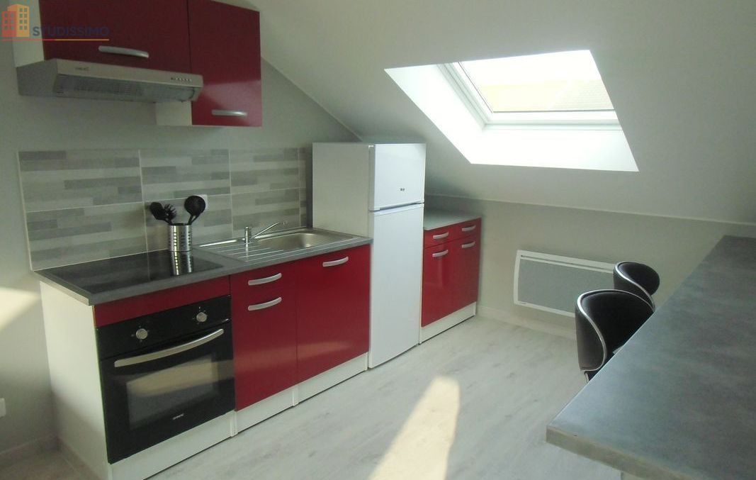 Studio meublé 32m² Valenciennes - Lumineux, 2e étage - Photo 2