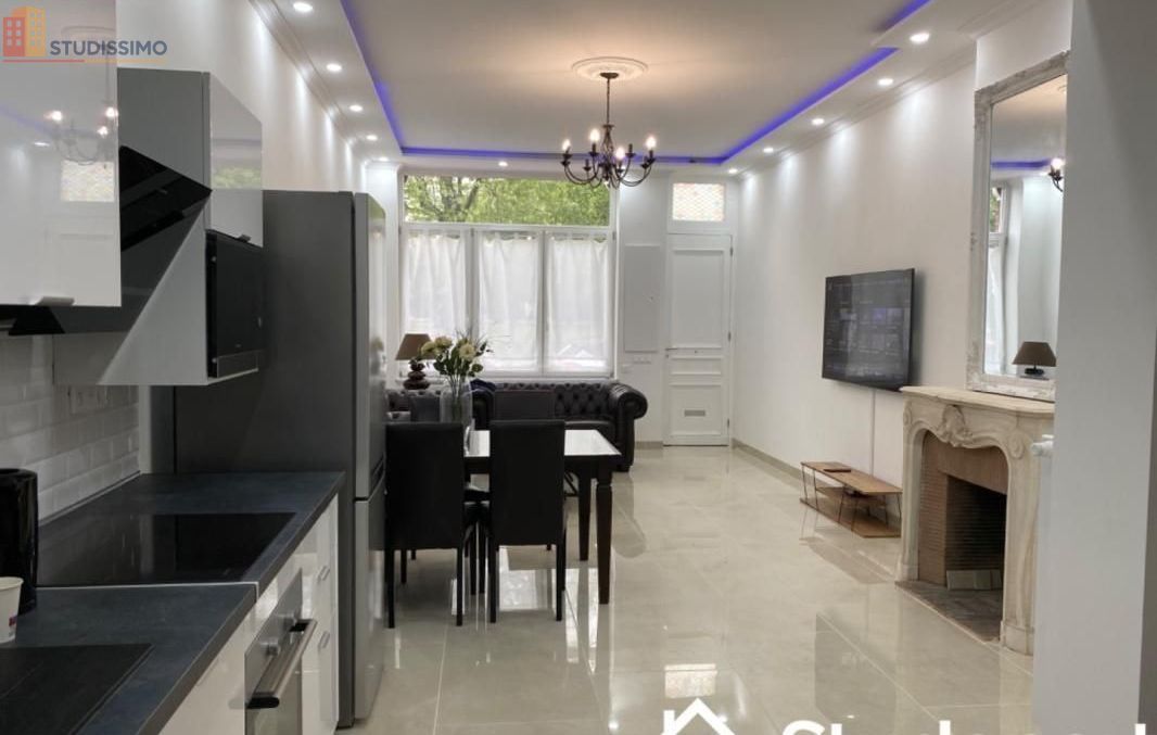 Studio meublé 16m² Roubaix 59100 - Meublé, DPE A - Photo 14