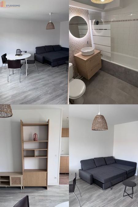 Studio meublé 31m² Lille 59800 - Lumineux, calme - Photo 1