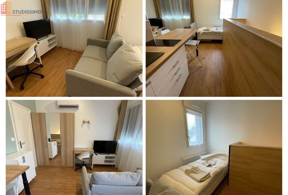 Studio meublé 23m² Loos - Meublé, DPE C - Photo 4