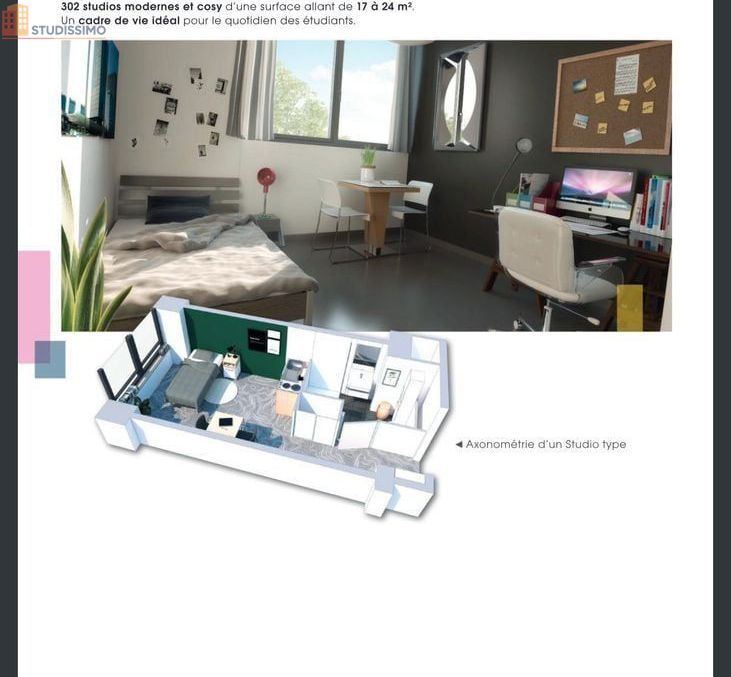 Studio à Villeneuve-d'Ascq