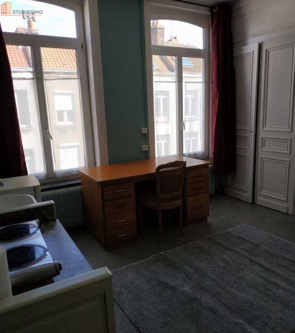 Studio meublé 12m² Lille 59000 - Chambre étudiante, meublé - Photo 5
