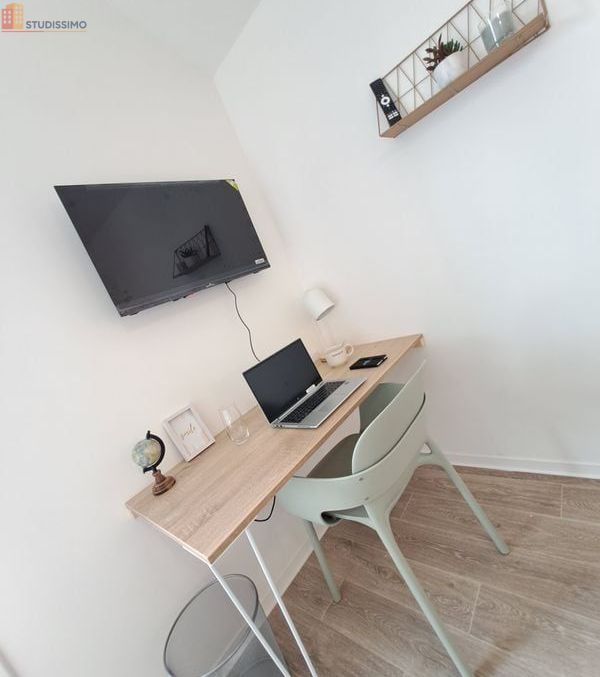 Studio meublé 20m² Saint-André-lez-Lille - Meublé, classement C - Photo 13