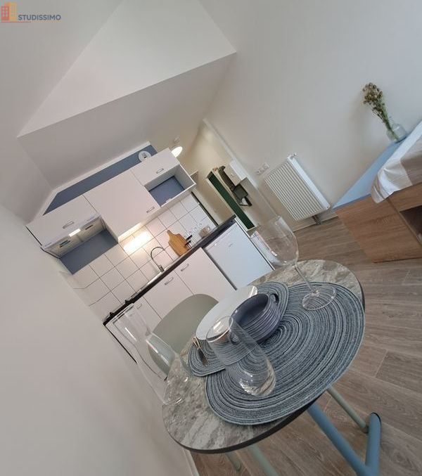 Studio meublé 20m² Saint-André-lez-Lille - Meublé, classement C - Photo 8