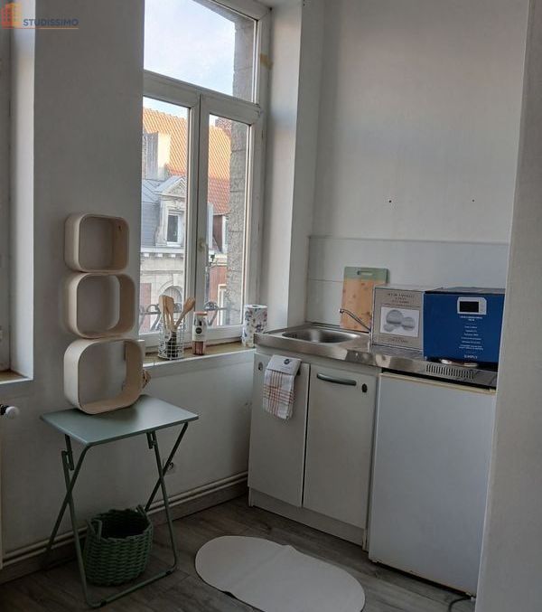Studio meublé 19m² Douai - Meublé, 3e étage - Photo 5